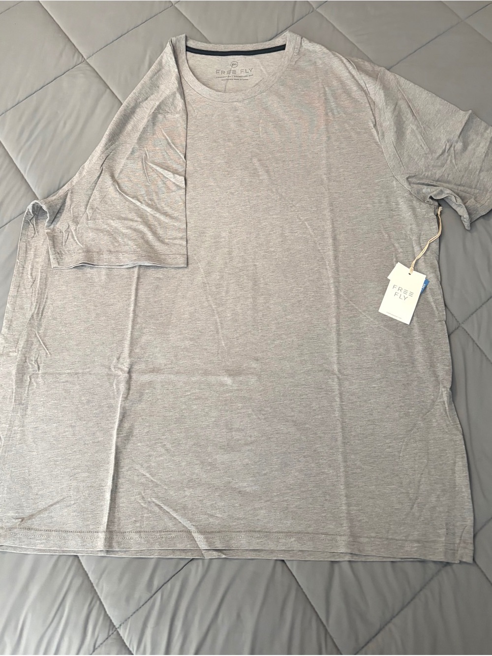 Free Fly NWT Bamboo Heritage Tee Men’s Lightweight Crew Neck T-Shirt
